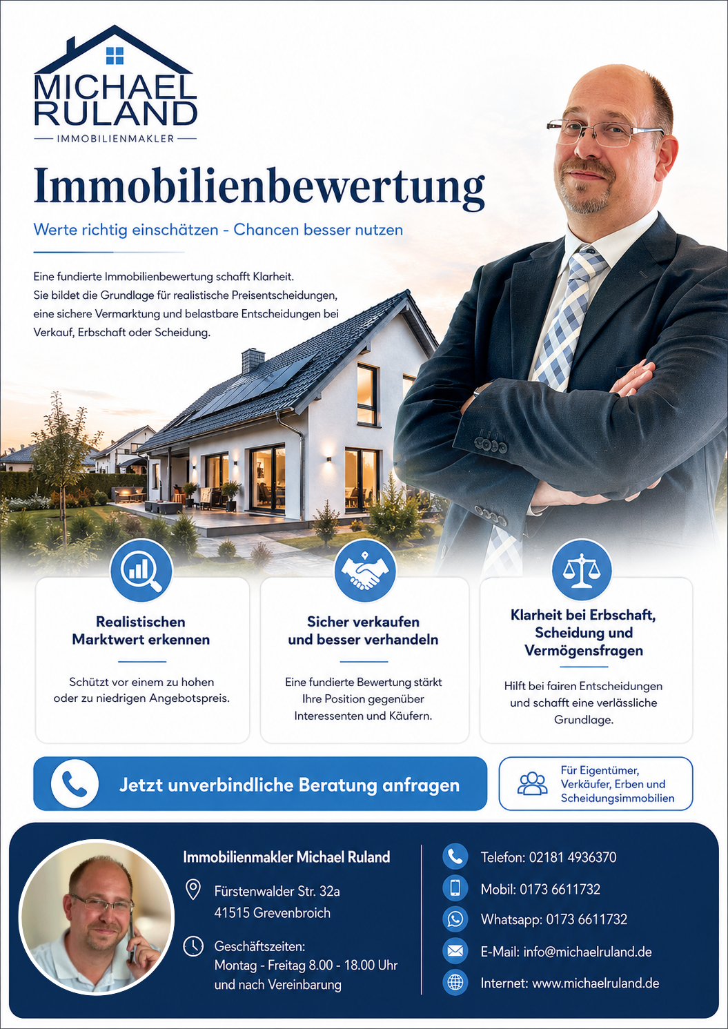 Immobilienbewertung One Pager Immobilienbewertung One Pager